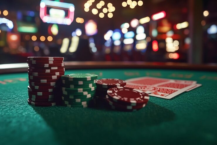 Teen Patti live dealer table on wede bos showing cards, player positions, and betting controls